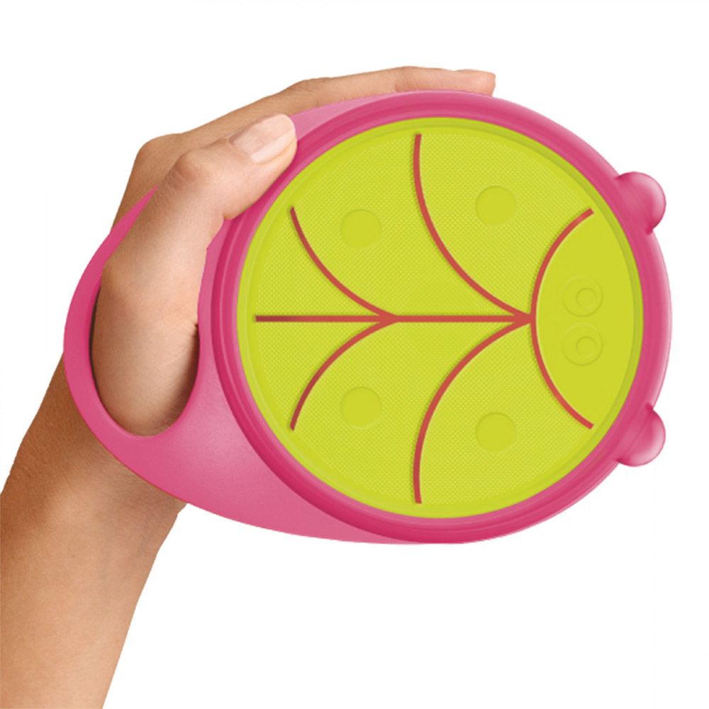 Brother Max Snack Pot Bowl 9+ Months Pink-Green 1's BM307PG - Easy Pharmacy LLC