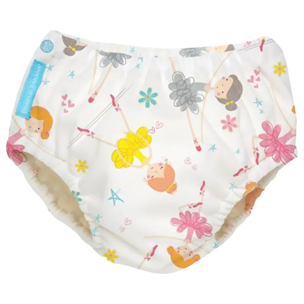Charlie Banana Reusable Swim Diaper Diva Ballerina Large 1's 8870385 - Easy Pharmacy LLC