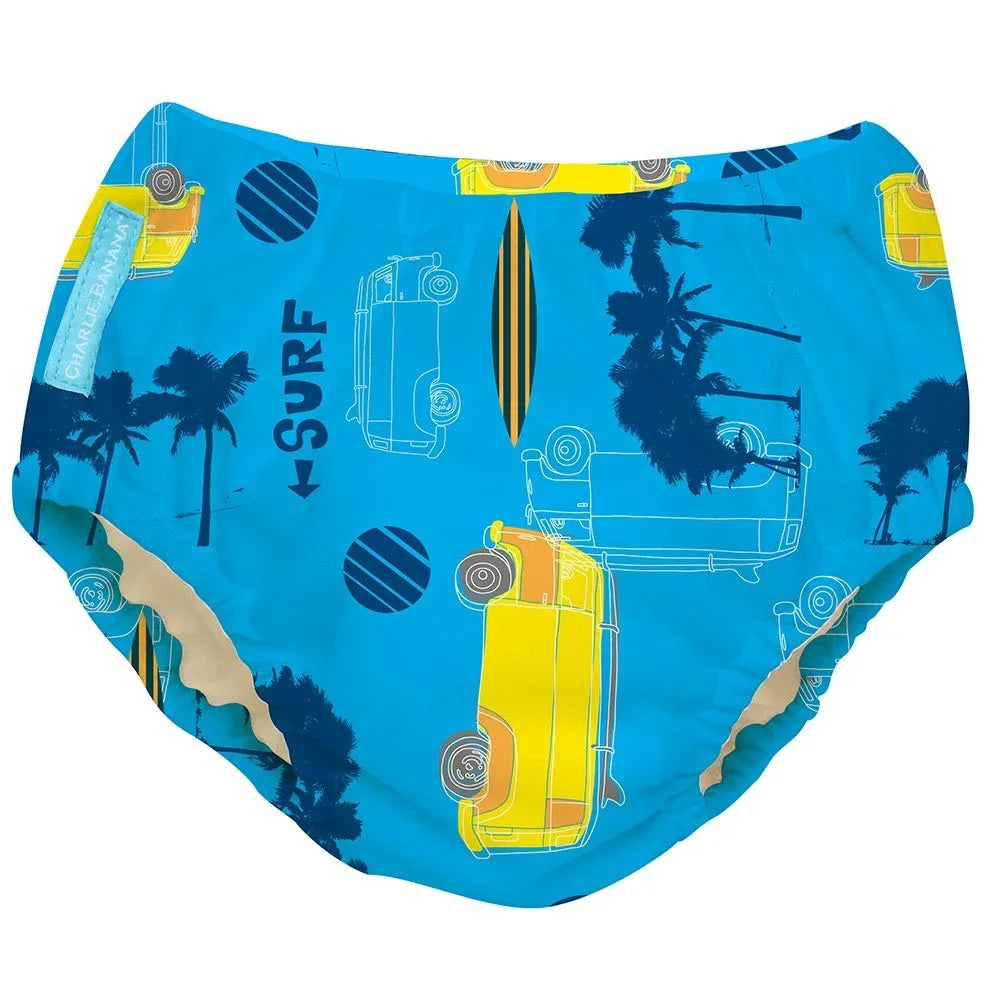 Charlie Banana Reusable Swim Diaper Malibu Medium 1's 888937 - Easy Pharmacy LLC