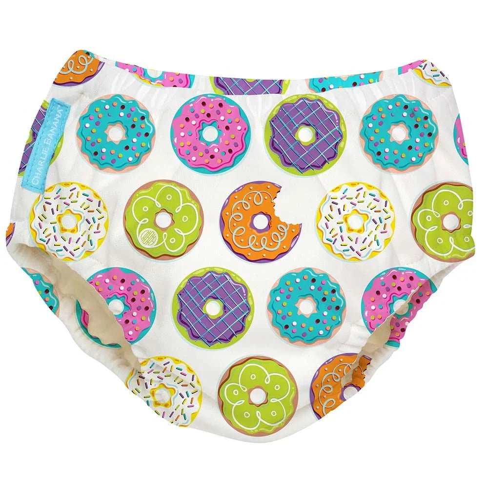 Charlie Banana Reusable Swim Diaper Delicious Donuts Medium 1's 888941 - Easy Pharmacy LLC