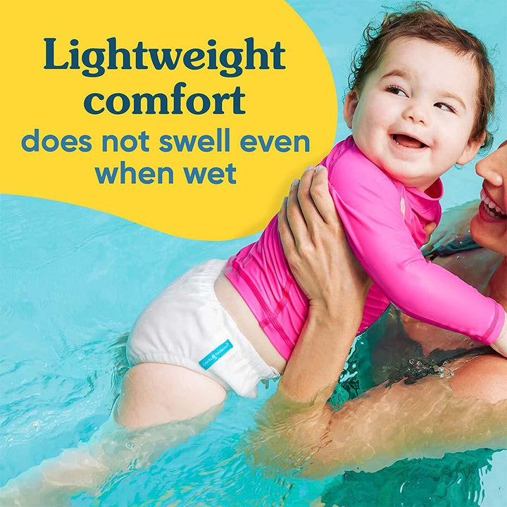 Charlie Banana 2-In-1 Reusable Swim Diaper & Training Pants White, Small, Pack of 1's - Easy Pharmacy LLC