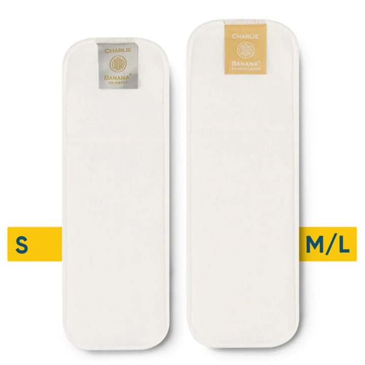 Charlie Banana Reusable Hemp And Cotton Inserts For Cloth Diapers, Small, Pack of 3's - Easy Pharmacy LLC