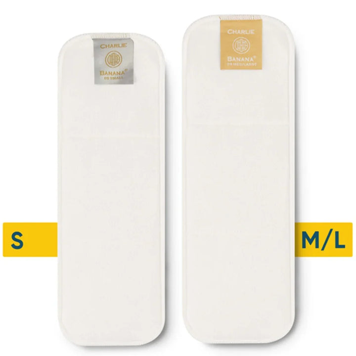 Charlie Banana Reusable Hemp And Cotton Inserts For Cloth Diapers - Medium/Large, Pack of 3's - Easy Pharmacy LLC