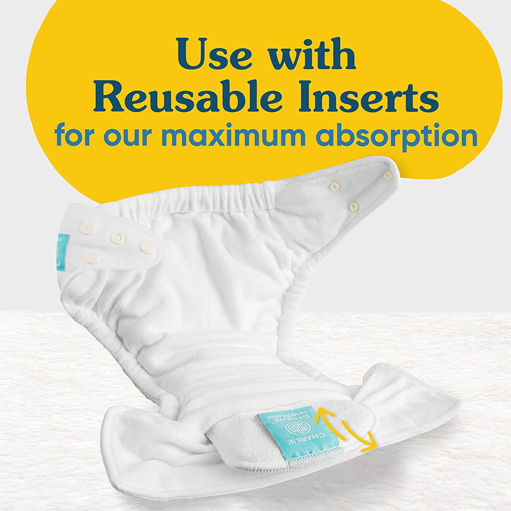 Charlie Banana 2-In-1 Cloth Diaper Liners & Wipes, Pack of 100's - Easy Pharmacy LLC