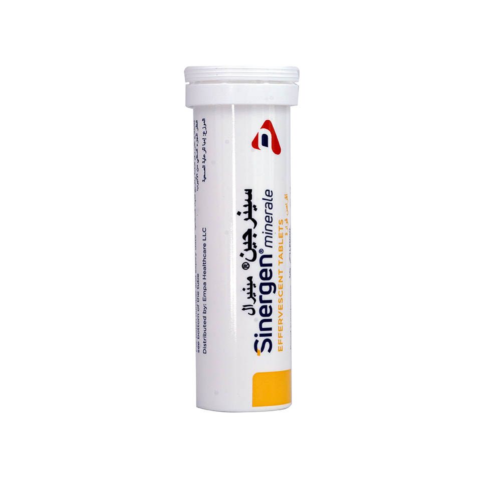 Sinergen Minerale Effervescent Tablets 20's - Easy Pharmacy LLC
