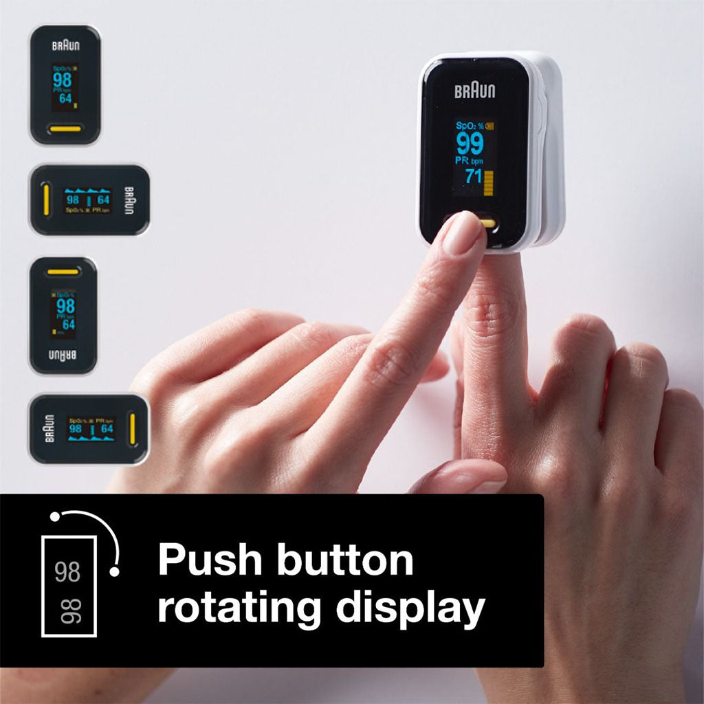 Braun Fingertip Pulse Oximeter YK81CEU - Easy Pharmacy LLC