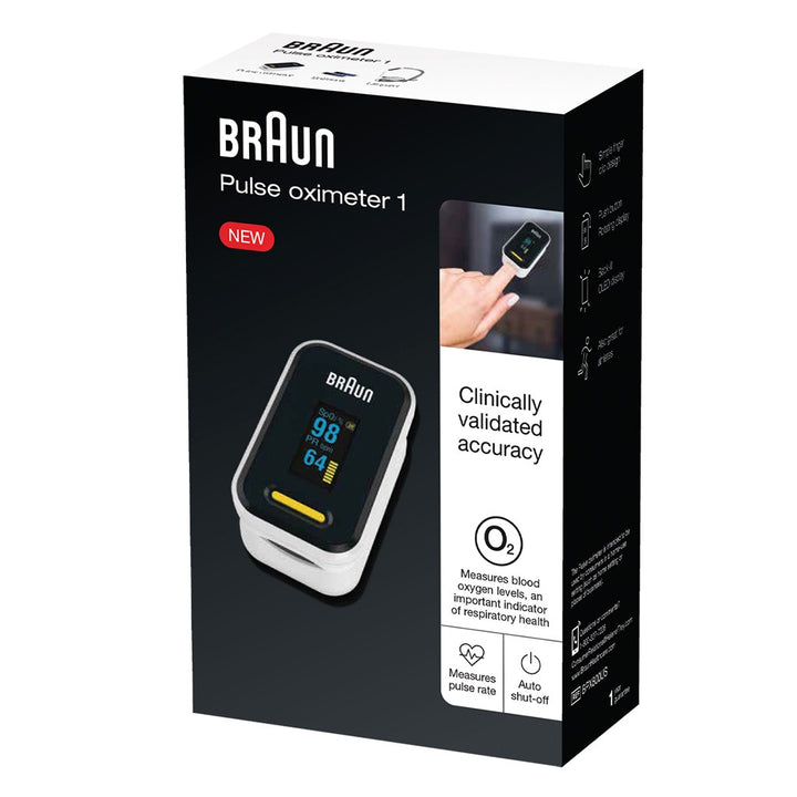 Braun Fingertip Pulse Oximeter YK81CEU - Easy Pharmacy LLC