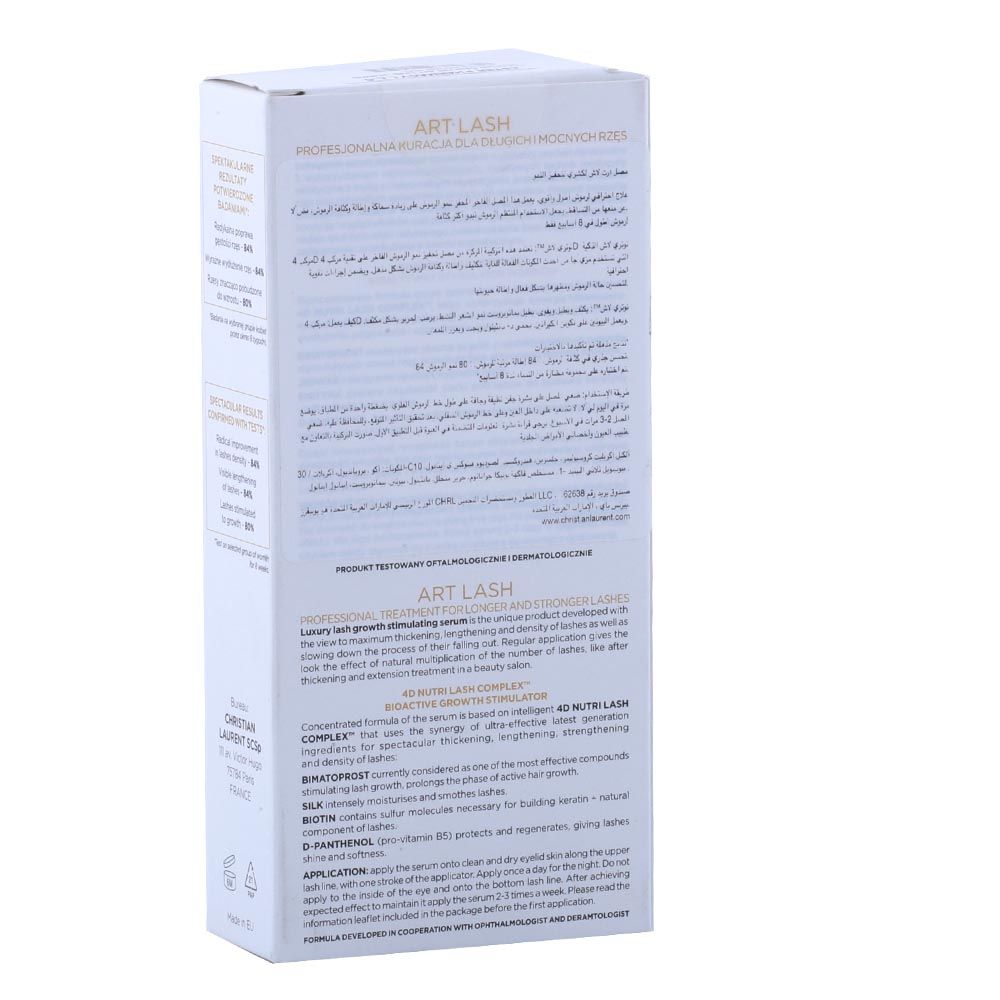 Christian Laurent Art Lash Growth Stimulating Serum 3 mL - Easy Pharmacy LLC
