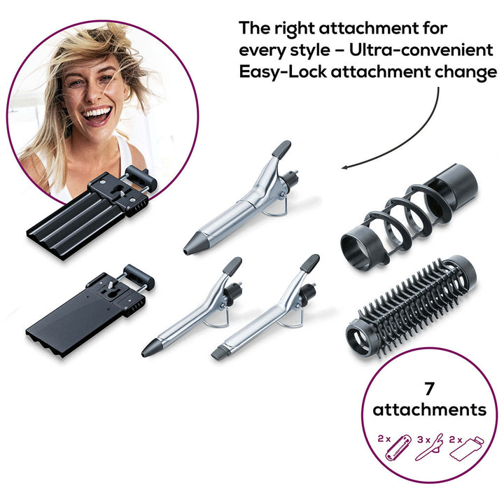 Beurer FS50 Facial Sauna + Beurer HT60 StylePro Hair Styler Promo Pack - Easy Pharmacy LLC