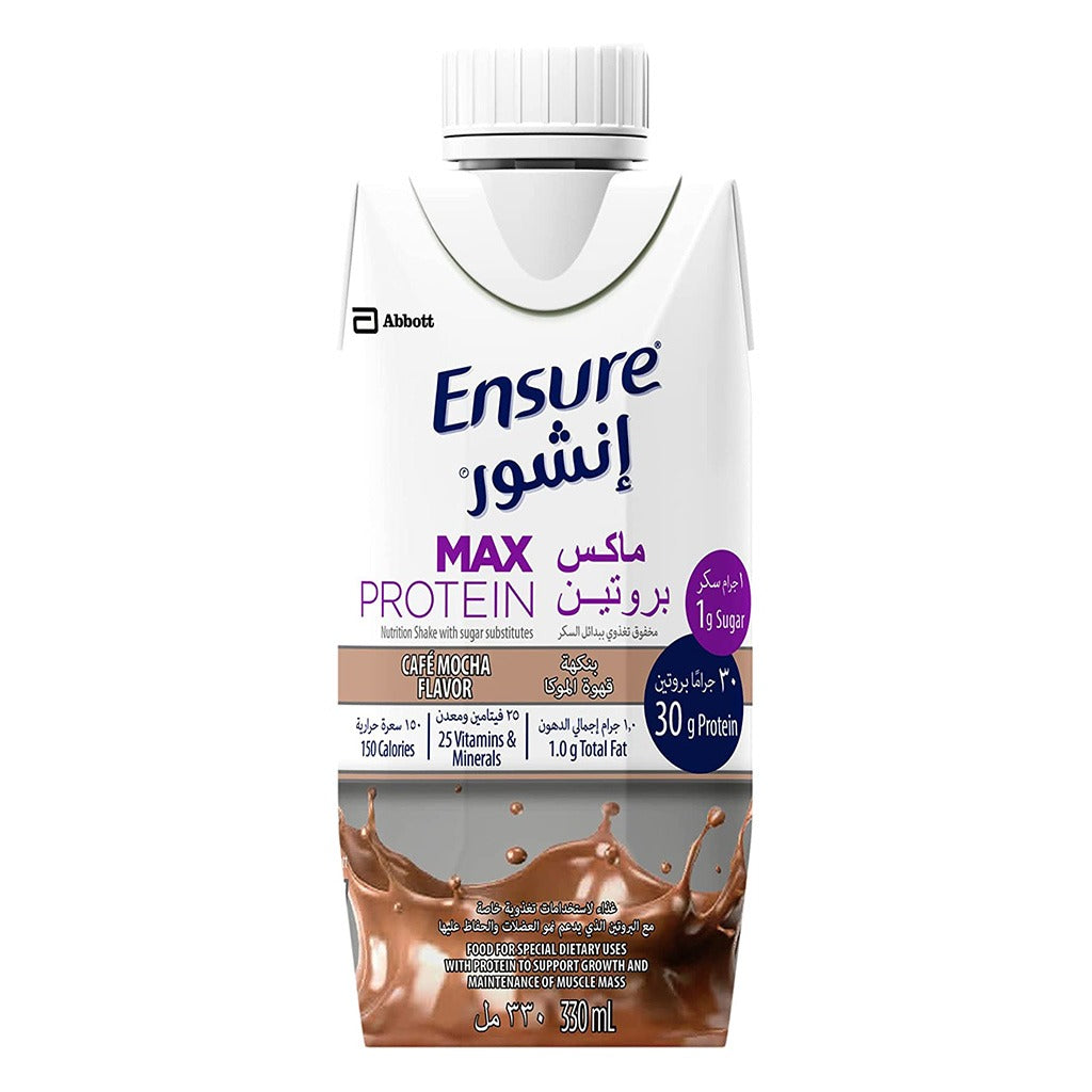 Ensure Max Protein Nutrition Shake Café Mocha 330 mL - Easy Pharmacy LLC