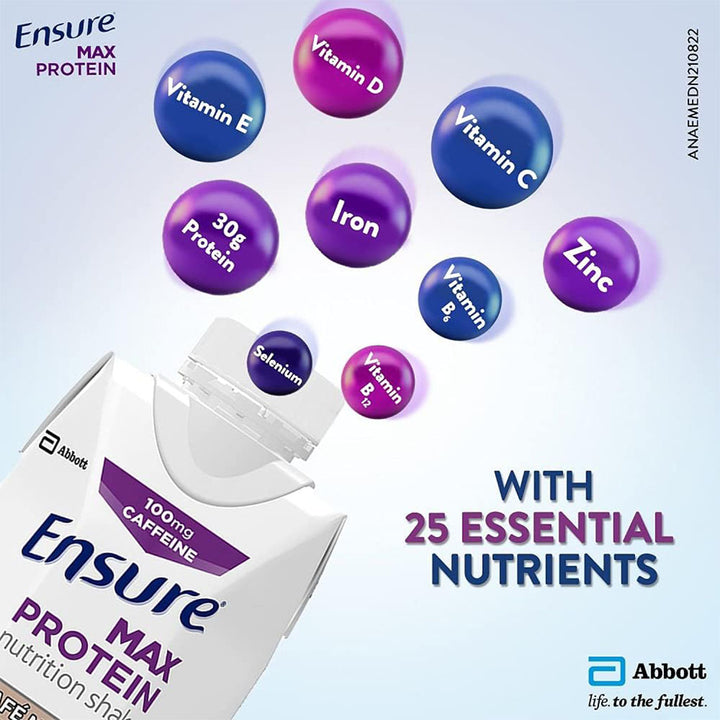 Ensure Max Protein Nutrition Shake Café Mocha 330 mL - Easy Pharmacy LLC