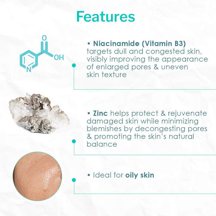 Bye Bye Blemish Niacinamide & Zinc Skin Rescue Serum 30ml - Easy Pharmacy LLC