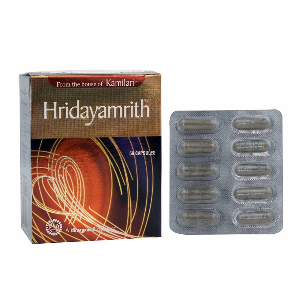 Nupal Hridayamrith Premium Health Supplement Capsules 50's - Easy Pharmacy LLC