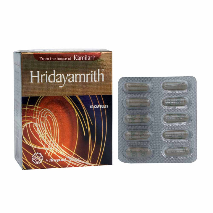 Nupal Hridayamrith Premium Health Supplement Capsules 50's - Easy Pharmacy LLC
