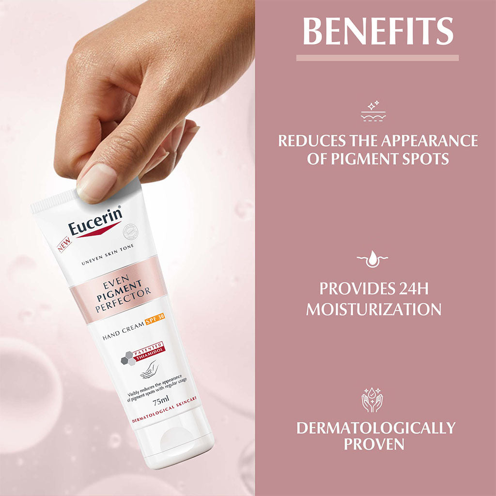 Eucerin Even Pigment Perfector SPF 30 Anti-Pigment Hand Cream 75ml - Easy Pharmacy LLC