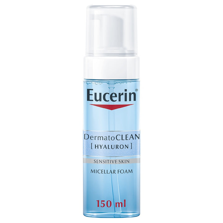 Eucerin Dermato Clean [HYALURON] Make up Removing Micellar Cleansing Foam 150ml - Easy Pharmacy LLC