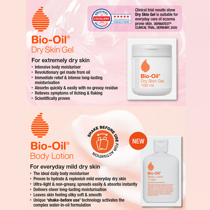 Bio-Oil Ultra-light Daily Moisturiser Body Lotion For Dry Skin 175ml - Easy Pharmacy LLC