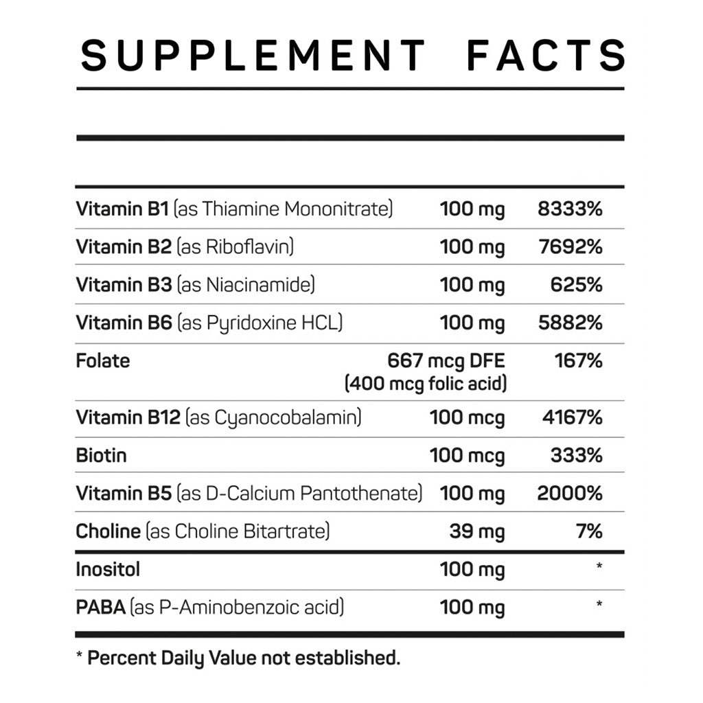 Vitamax B Complex 100 Supplement Tablets, Pack of 60's - Easy Pharmacy LLC