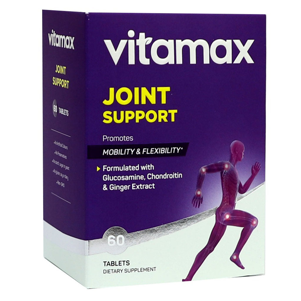 Vitamax Joint Support Tablets With Glucosamine, Chondroitin & Ginger For Mobility & Flexibility, Pack of 60's - Easy Pharmacy LLC