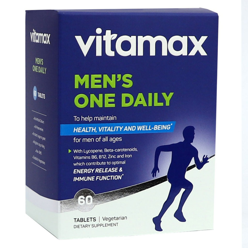 Vitamax Once Daily Men's Multivitamin Supplement Tablets, Pack of 60's - Easy Pharmacy LLC