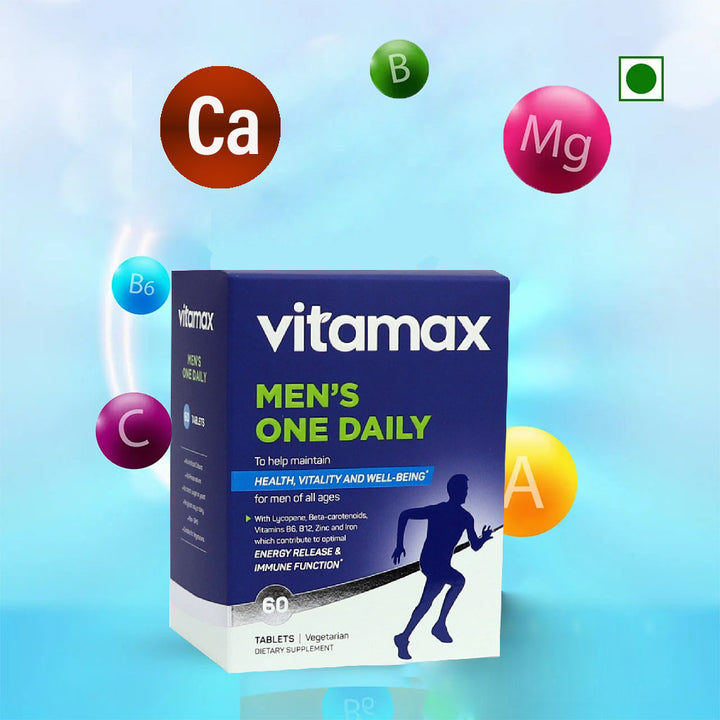 Vitamax Once Daily Men's Multivitamin Supplement Tablets, Pack of 60's - Easy Pharmacy LLC