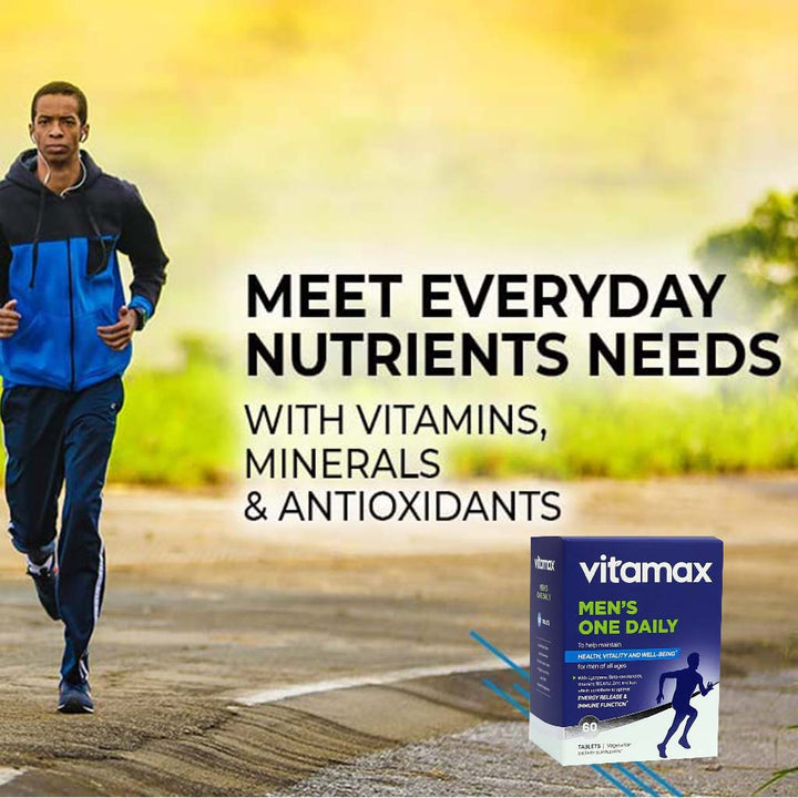 Vitamax Once Daily Men's Multivitamin Supplement Tablets, Pack of 60's - Easy Pharmacy LLC