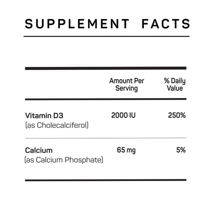 Vitamax Vitamin D3 2000 IU Vegetarian Tablet For Healthy Bone & Teeth, Pack of 60's - Easy Pharmacy LLC