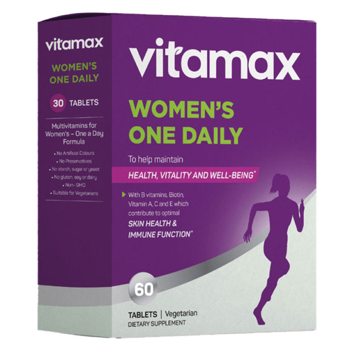 Vitamax Once Daily Women's Multivitamin Supplement Tablets, Pack of 60's - Easy Pharmacy LLC