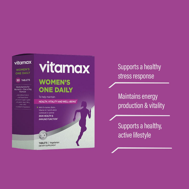 Vitamax Once Daily Women's Multivitamin Supplement Tablets, Pack of 60's - Easy Pharmacy LLC