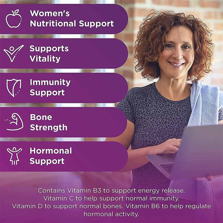 Vitamax Once Daily Women's Multivitamin Supplement Tablets, Pack of 60's - Easy Pharmacy LLC