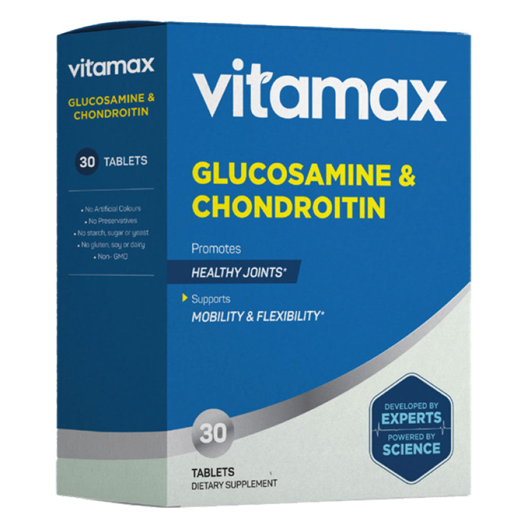 Vitamax Glucosamine + Chondroitin Tablets For Joint Health, Pack of 30's - Easy Pharmacy LLC