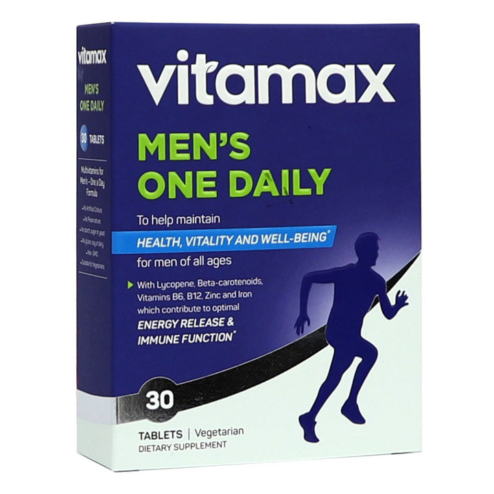 Vitamax Once Daily Men's Multivitamin Supplement Tablets, Pack of 30's - Easy Pharmacy LLC