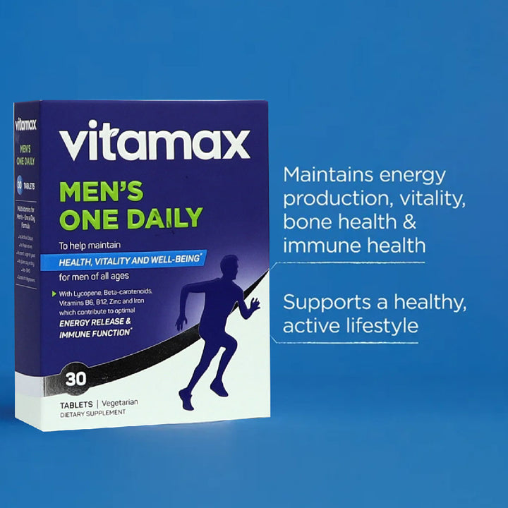 Vitamax Once Daily Men's Multivitamin Supplement Tablets, Pack of 30's - Easy Pharmacy LLC