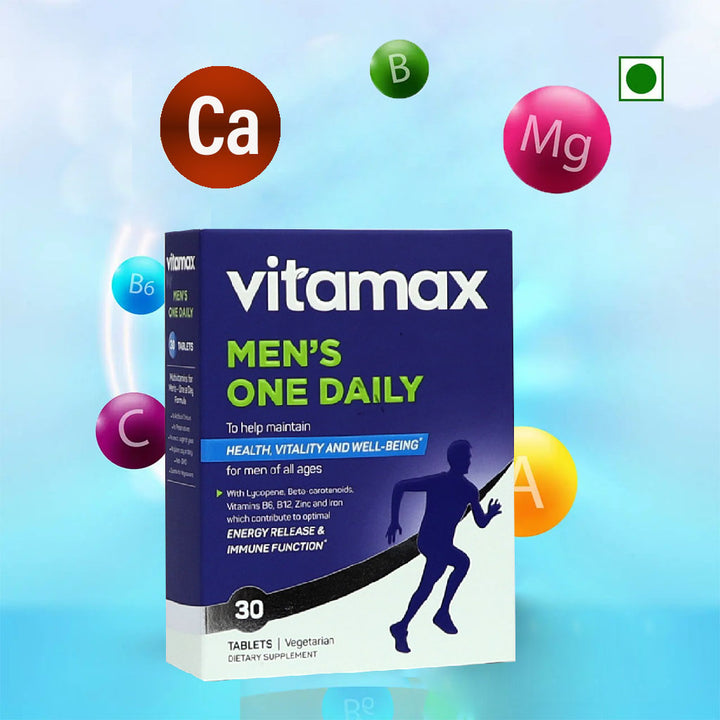 Vitamax Once Daily Men's Multivitamin Supplement Tablets, Pack of 30's - Easy Pharmacy LLC