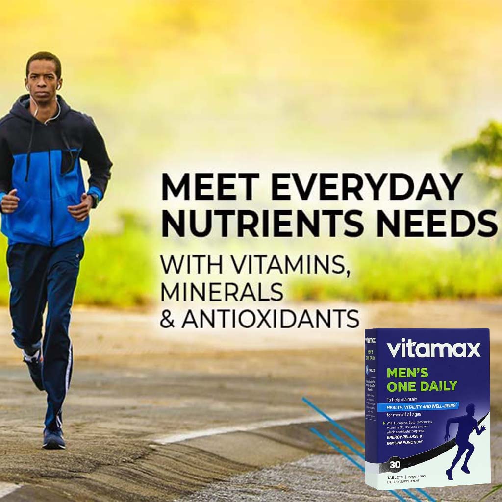 Vitamax Once Daily Men's Multivitamin Supplement Tablets, Pack of 30's - Easy Pharmacy LLC