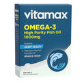 Vitamax Omega-3 1000 mg Fish Oil Supplement – 30 Softgels