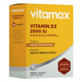 Vitamax Vitamin D3 2000 IU Vegetarian Tablets, 30 Count