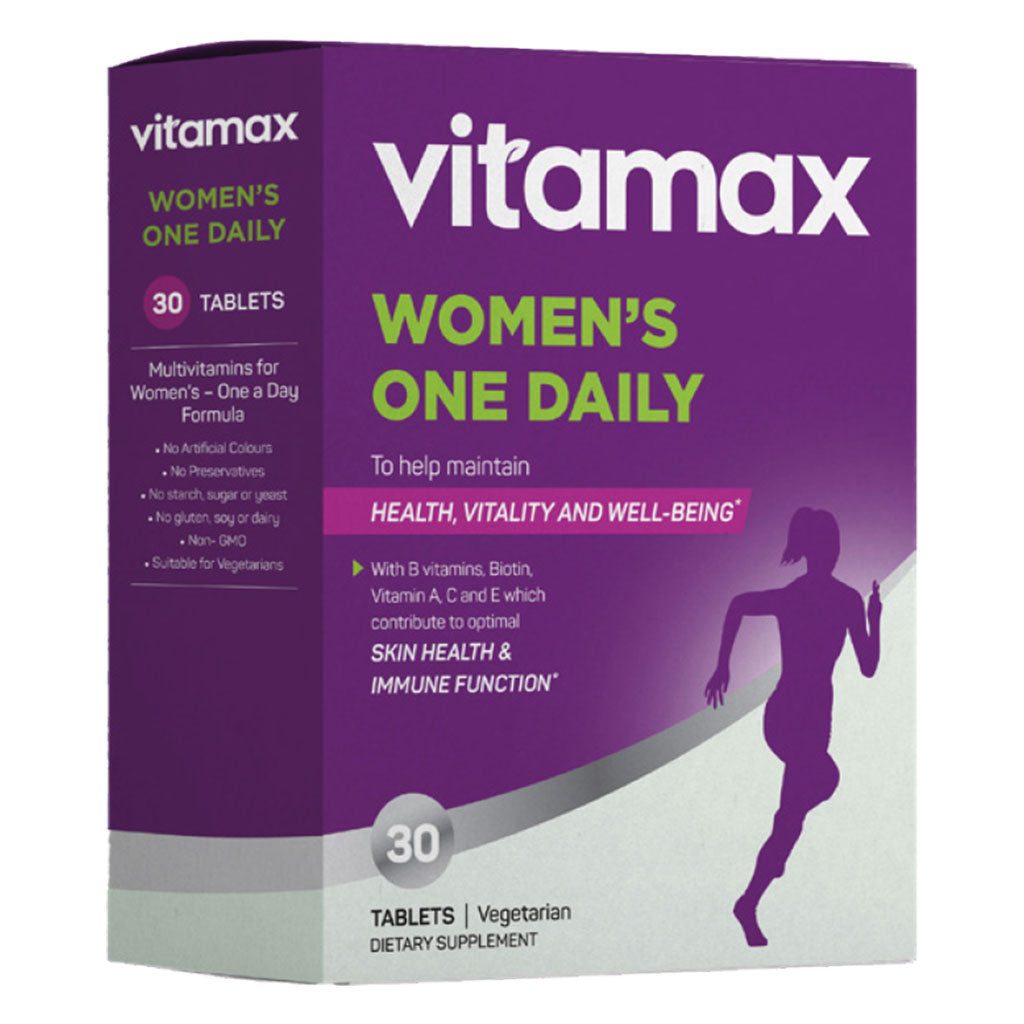 Vitamax Once Daily Women's Multivitamin Supplement Tablets, Pack of 30's - Easy Pharmacy LLC