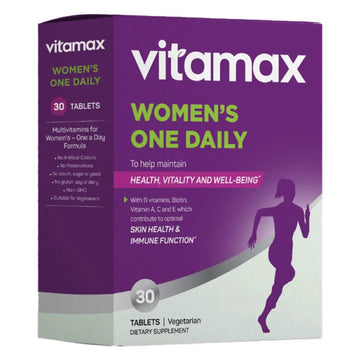 Vitamax Once Daily Women’s Multivitamin Supplement – 30 Tablets