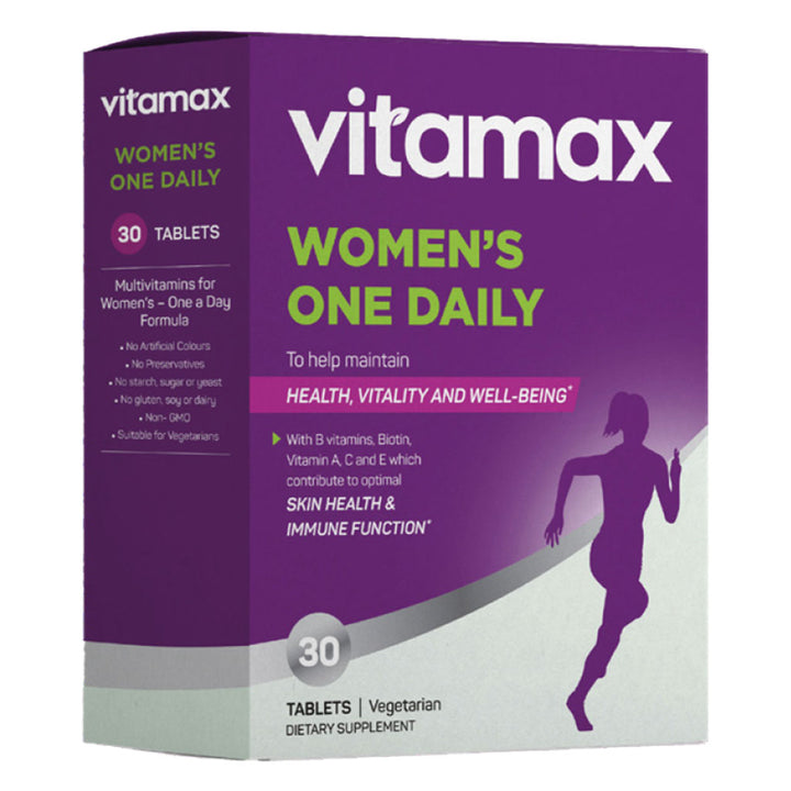 Vitamax Once Daily Women's Multivitamin Supplement Tablets, Pack of 30's - Easy Pharmacy LLC