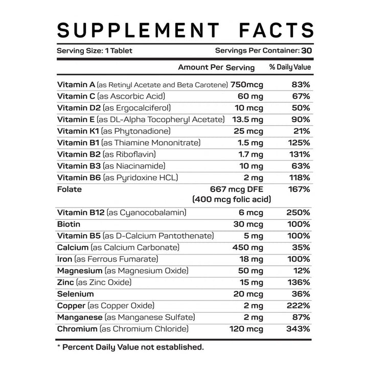 Vitamax Once Daily Women's Multivitamin Supplement Tablets, Pack of 30's - Easy Pharmacy LLC