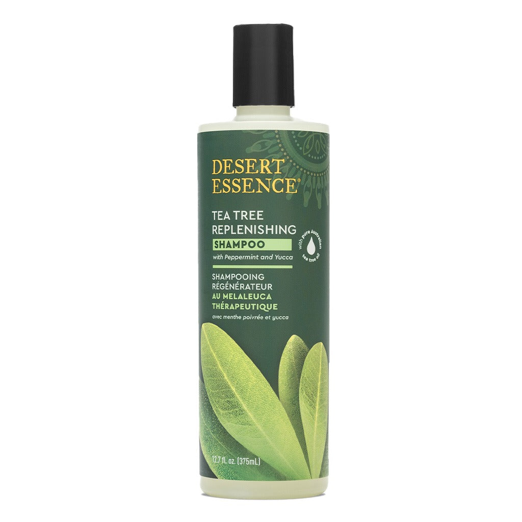 Desert Essence Tea Tree Daily Replenishing Shampoo 375 mL - Easy Pharmacy LLC