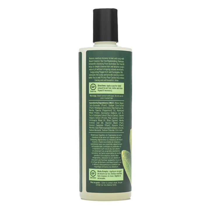 Desert Essence Tea Tree Daily Replenishing Shampoo 375 mL - Easy Pharmacy LLC