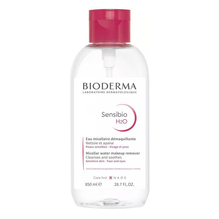 Bioderma Sensibio H2O Cleansing & Make up Removing Micellar Water 850ml - Easy Pharmacy LLC