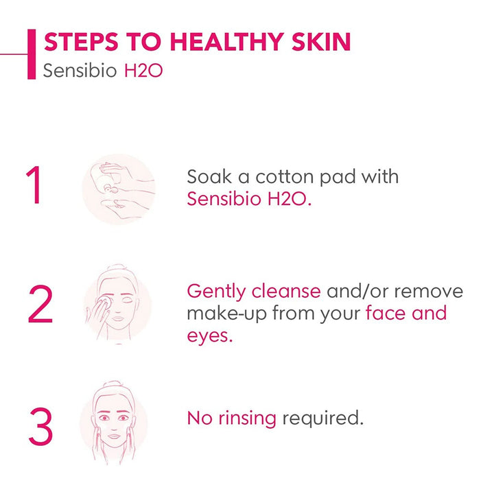Bioderma Sensibio H2O Cleansing & Make up Removing Micellar Water 850ml - Easy Pharmacy LLC