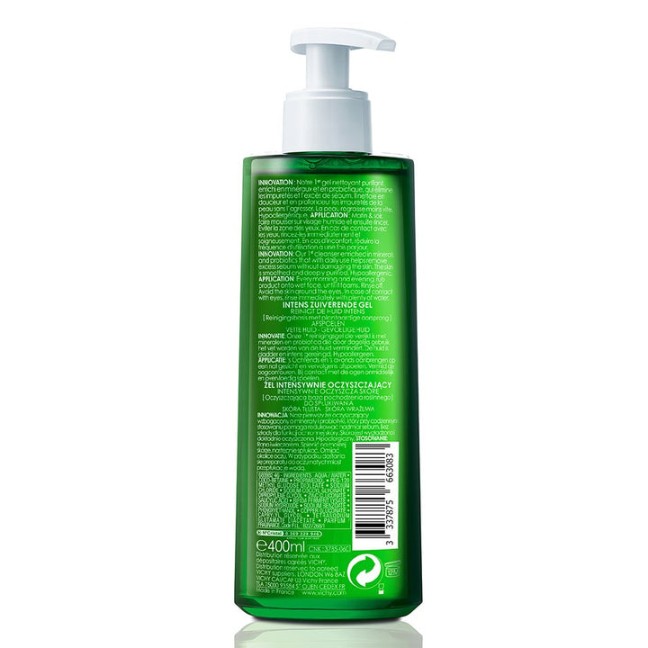 Vichy Normaderm Phytosolution Intensive Purifying Gel for Blemish Prone Skin With Salicylic Acid 400ml - Easy Pharmacy LLC