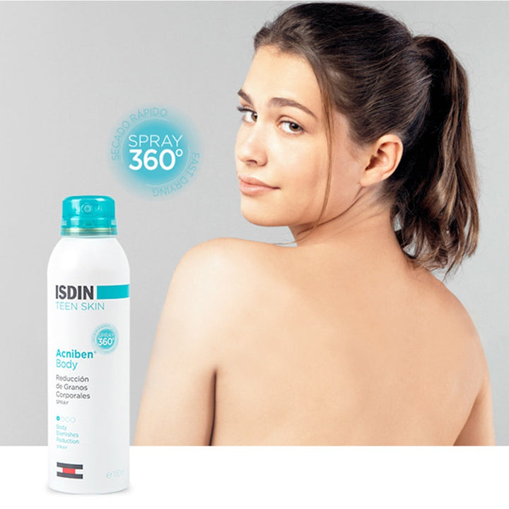Isdin Teen Skin Acniben Body Spray 150 mL - Easy Pharmacy LLC