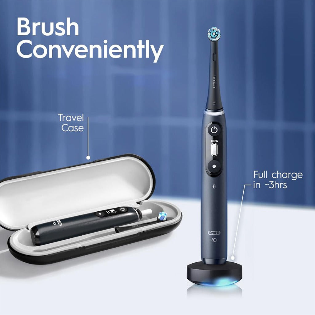 Braun Oral B iO™ Series 7 Electric Toothbrush White Alabaster - Easy Pharmacy LLC