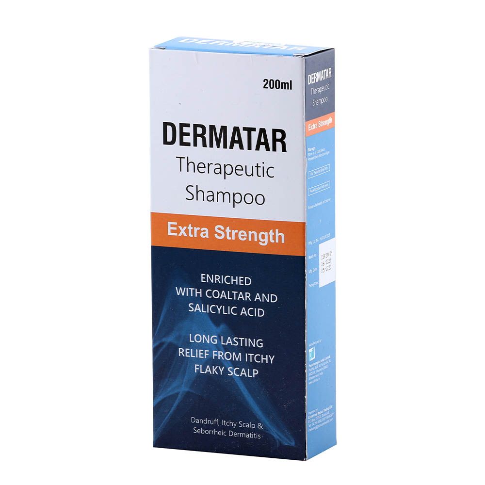 Dermatar Extra Strength Therapeutic Shampoo 200 mL - Easy Pharmacy LLC