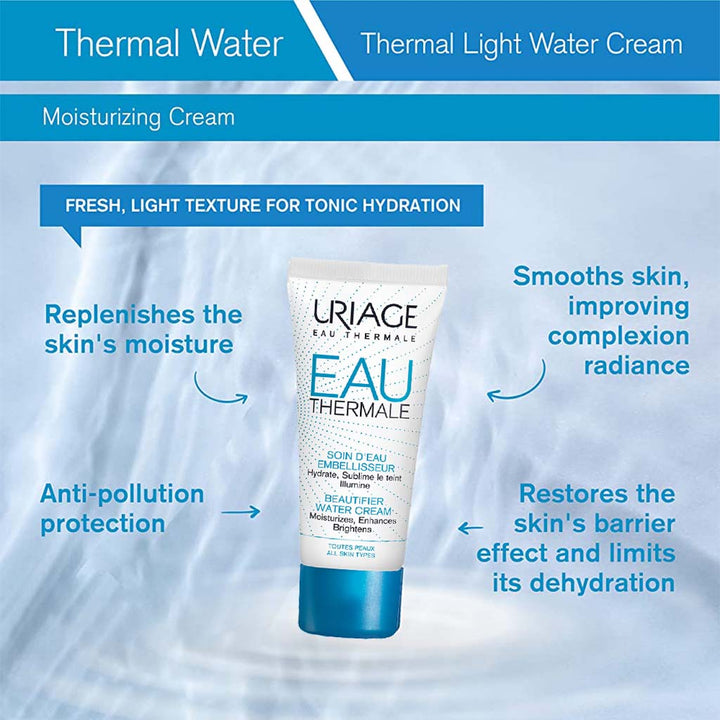 Uriage Eau Thermale Beautifier Water Cream 40 mL - Easy Pharmacy LLC